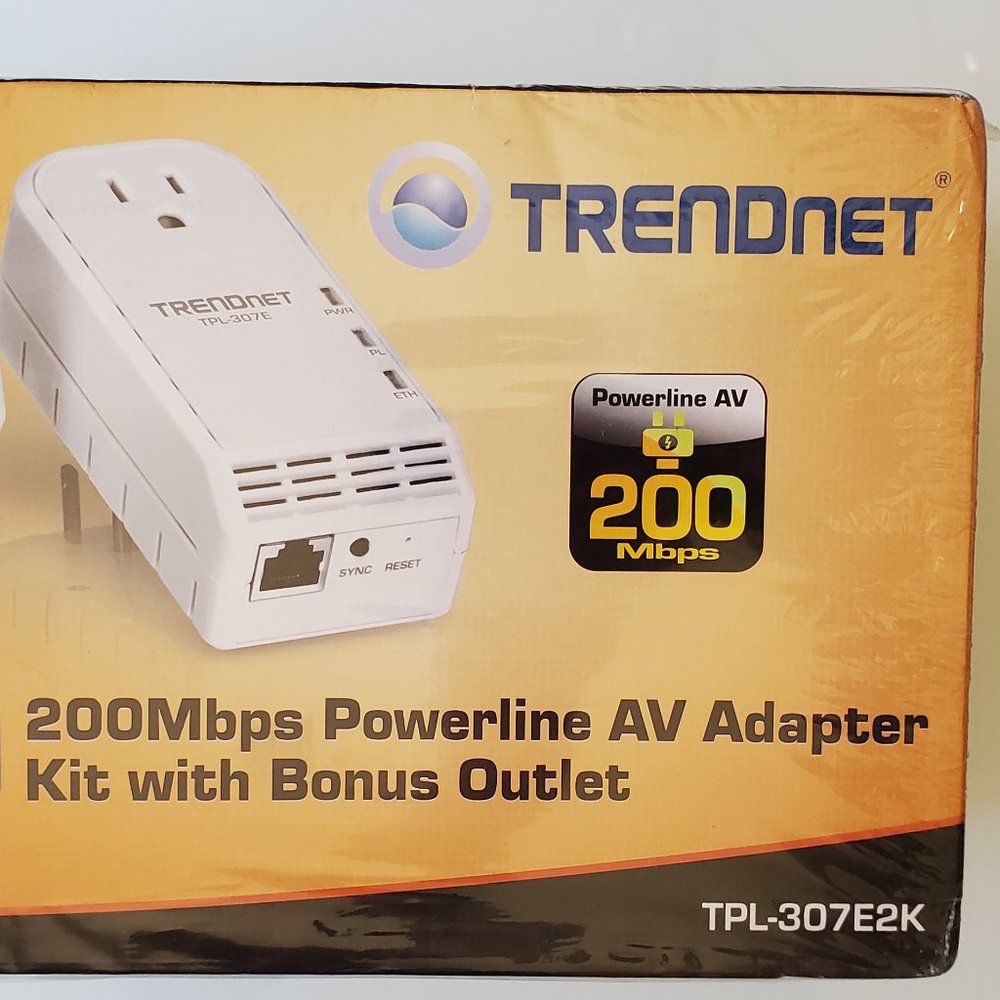 200Mbps Powerline AV Adapter Kit